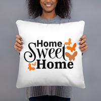Home Sweet Home Butterfly Basic Pillow
