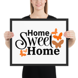 Home Sweet Home Framed Poster