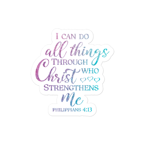 Christian Bible Verse Stickers PNG