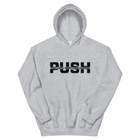 PUSH Pray Until Something Happens Christian Quote Unisex Hoodie