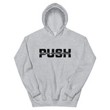 PUSH Pray Until Something Happens Christian Quote Unisex Hoodie