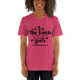 The Battle Is Not Yours But God's Bible Verse Short-Sleeve Unisex T-Shirt