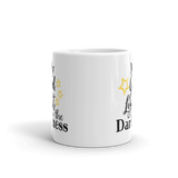 My God Light In The Darkness White Glossy Mug