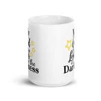 My God Light In The Darkness White Glossy Mug